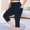 Navy, variant on Women's Knee Length Leggings Large Size Drying Tight Elastic Comfortable Pocket Fitness Pants Summer Yoga Pants Black XXXXXL