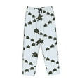 thumbnail image 4 of Naloa Sea Turtle Print Women’s Ultra-Soft Comfy Pajama Lounge Pants with Pockets & Drawstring, 4 of 8