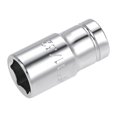 thumbnail image 1 of Llave de vaso poco profunda de 1/4 pulgadas y 6 puntos de acero Cr-v de 11/32 pulgadas, 1 of 3