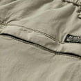 thumbnail image 6 of YLSDY Fashion Mens Capri Pants Cotton Stretch Comfy Cargo Shorts with Multiple Pockets Casual Baggy Travel Hiking Work Shorts Khaki XXL, 6 of 9