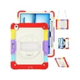 thumbnail image 1 of Case for iPad Air 13 inch M3 2025 / M2 2024 with Built-in Screen Protector, 360° Rotating Stand, Adjustable Shoulder Strap, Pencil Holder, 1 of 7