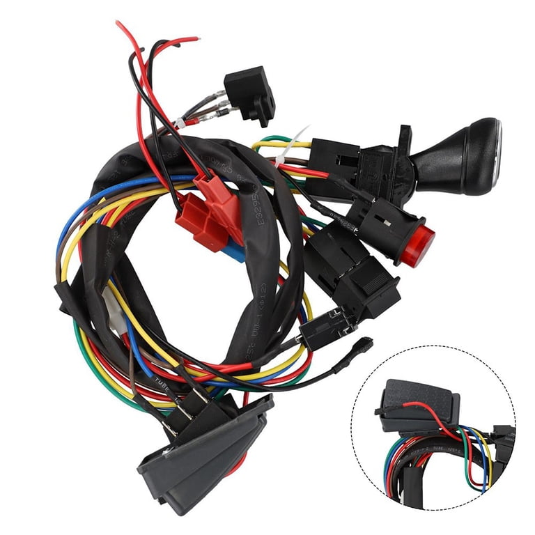 Kit De Modification Fils Et Interrupteur Pour Voiture électrique Enfant - DIY, Neuf, Marque Sodial
