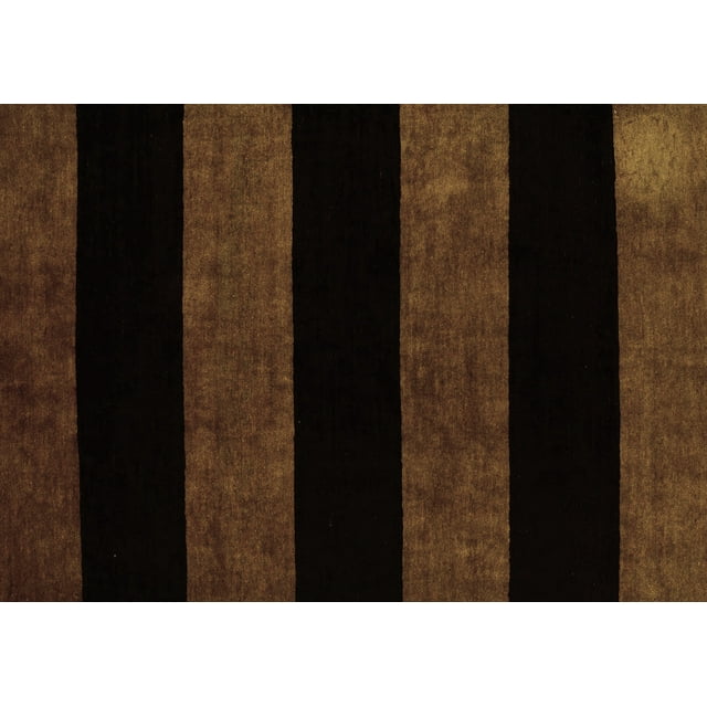 Ahgly Company Indoor Rectangle Abstract Brown Modern Area Rugs, 2' x 4'