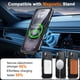 thumbnail image 4 of Funda impermeable Oterkin para iPhone 16 con protector de pantalla, color negro, 4 of 7
