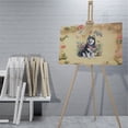 thumbnail image 4 of Siberian Husky Celebrates Spring and Enjoys a Happy Easter Horizontal Matte Canvas Poster Husky Dog Lover Gifts Wall Art Home Decor - 02001, 4 of 5