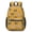 Boston Terrier and, variant on Dog Paw Print and Bone Brown 17" School Backpacks for Teens,Waterproof Oxford Fabric,S-Shape Padded Straps for School,Travel,Hiking,Camping