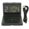 thumbnail image 2 of Carga inalámbrica móvil, para reloj Qi, reloj inalámbrico, cargador inalámbrico, reloj despertador, carga inalámbrica, valor inmejorable, 2 of 9