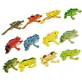 thumbnail image 3 of 8/12pcs Frog Turtle Crab Animal Model Small Toy Action Figures Education Kids Toy, 3 of 7