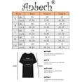 thumbnail image 5 of XCHQRTI Women V Neck Button Tshirt Casual Summer Loose Tee Tops, 5 of 5