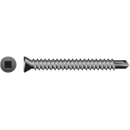 

6-20 x 2.25 in. Square Drive Trim Head Screws Phosphate Coated Box of 3 000
