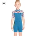 thumbnail image 2 of NUEVO ESTILO NIÑOS HETSUITS TRAJE DE BURGING DE AFERIOR APROVECHADO 2,5 mm Traje de baño completo para el buceo juvenil Snorkeling Surfing Natación azul M Inevent OD003674-07, 2 of 7