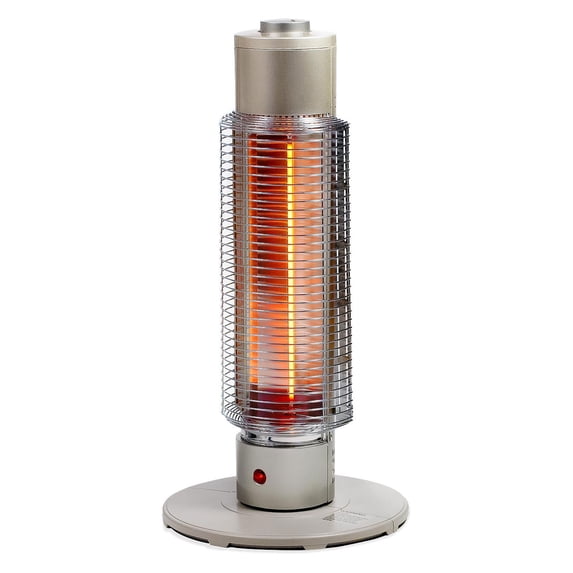 Open Box Sengoku HeatMate Instant Heat Graphite Tower Electric Heater,Champagne