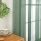 thumbnail image 5 of Cortinas MIULEE de lino transparente de 61 x 61 cm para cocina, 2 paneles, 5 of 8