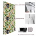 thumbnail image 6 of St. Patrick's Day Blackout Curtains for Bedroom/Living Room, Pinch Pleated Black Out Curtains, Lucky Shamrocks Retro Harp Beer Horseshoes Room Darkening Window Drapes with Hooks 2 Panels, 59"x70", 6 of 8