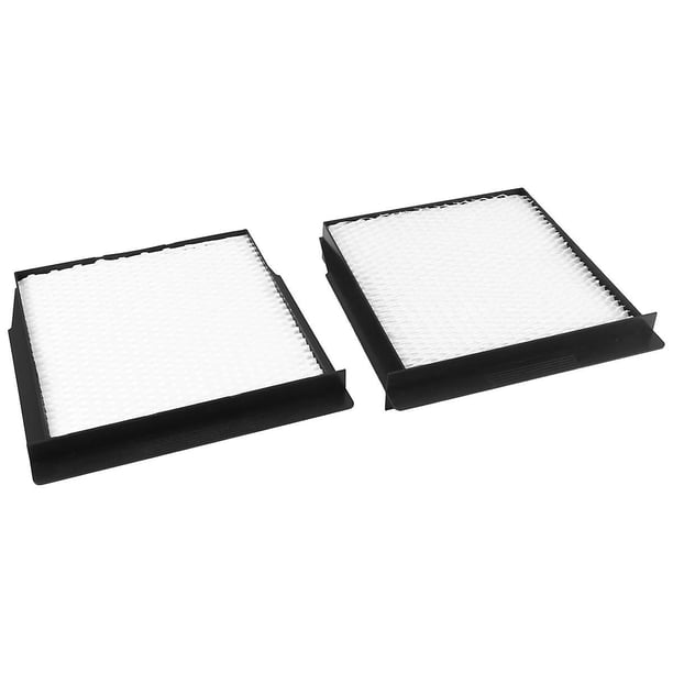 2 piezas de filtro de humidificador de aire de repuesto WEIHJMXG para Essick Air 1040/1040 color negro y blanco