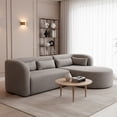 thumbnail image 1 of Sala Modular Katy, Atlas del Descanso, Color Gris con Tapizado en Lino Moderno, 1 of 9