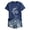Dark Blue, variant on HCYSFG Women's Whale Animal Graphic Top Ladies Casual V Neck T Shirt Summer Retro Ocean Short Sleeve Plain Loose Fit Soft Comfy Everyday Wear Tee