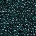 thumbnail image 2 of TOHO Round Seed Beads Japanese Seed Beads (108BD) Transparent Luster Teal 8/0 3mm Hole: 1mm about 222pcs/10g, 2 of 5