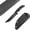 Black, variant on Medium Full-Tang Fixed Blade Knife, 4.92" D2 Tool Steel Blade, G10 Handle & Kydex Sheath, for Camping, Hunting, Fishing