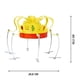 thumbnail image 3 of Sombrero de juguete divertido para fiesta de cumpleaños, sombrero de comida con corona giratoria, 3 of 9