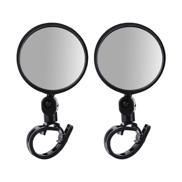 Flexible Bike Rear View Mirror Road Bicycle Handlebar Rearview 2 Mirror N5--