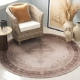 thumbnail image 2 of SAFAVIEH Classic Vintage Sandford Southwestern Area Rug, Gray/Beige, 6' x 6' Round, 2 of 10