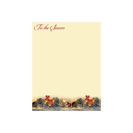 UPC: 0601952180248 | Great Papers! Tis the Season Holiday Letterhead 8.5  x 11  80 sheets (2018024)