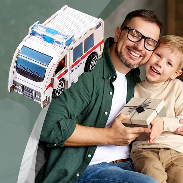 3D Paper Puzzle Assorted Cars 3D Cardboard Model Car Kit DIY Set For Child Educational Craft Puzzles Present For Boys