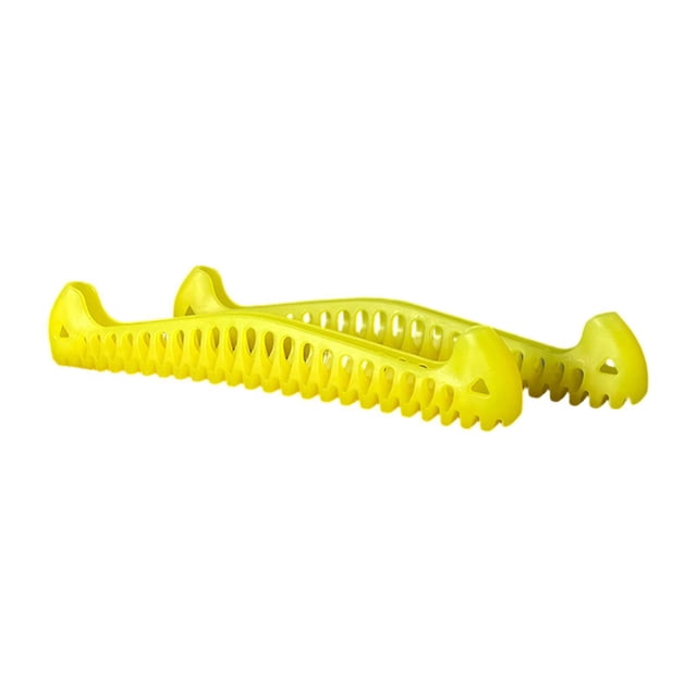 harper 2 Pcs Patins à Glace Ajustables Pratiques Creux Cadeau Protection Accessoires pour Jaune