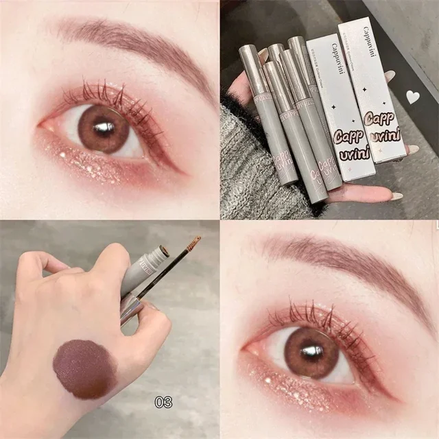 Heallor-crema teñida para cejas a prueba de agua, Gel de larga duración para mejorar el tinte de las cejas, negro, marrón, Color claro, tatuaje de cejas M