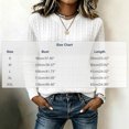 thumbnail image 6 of HAiming Fall Winter Sweaters for Women Long Sleeve Warm Scoop Neck Solid Color Casual Blouses Going out Undershirts, 6 of 6