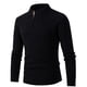 thumbnail image 1 of Suéteres Para Hombres Suéteres de Otoño Invierno Suéter de Cuello Alto Media Cremallera de Punto Camisa de Manga Larga Con Dobladillo Inferior Odeerbi ODB175901, 1 of 7