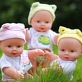thumbnail image 6 of Gustave 12 inch Silicone Vinyl Reborn Baby Dolls Handmade Baby Girl Toddler Doll Toys Gifts "Green", 6 of 6