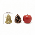 thumbnail image 6 of AK Trading 3D Christmas Bell Ornaments Shatterproof Christmas Tree Decor 3 Inch, 6 of 16