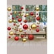 thumbnail image 2 of Adornos navideños de bolas doradas, plateadas y rojas, 6, 8, 10 y 12 cm, de PVC, para colgar en el árbol de Navidad, decoración navideña, regalos para fiestas de Año Nuevo, 2 of 5