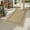 3‘ x 5’, variant on Scalloped Washable 2x6 Runner Rug, Easy Jute Outdoor Rug Kitchen Tan Rugs for Entryway Hallway, Indoor Non Slip Rugs Farmhouse Geometri Morden Carpet for Laundry Room Door Mat Boho