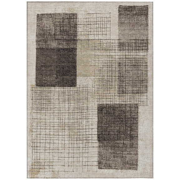 Dalyn Rugs Machine Washable Indoor/Outdoor Chantille ACN2112 Brown 10' x 14' Rug