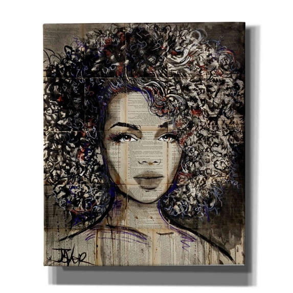 Epic Graffiti 'Wonder' by Loui Jover, Canvas Wall Art, 20"x24"