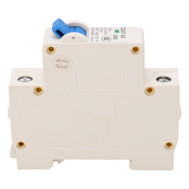 Dispositif de Protection de Courant, Disjoncteur Miniature 230V 400V pour le Bureau