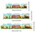 thumbnail image 3 of zhangmingg Easter Decorative Banner Heartfelt Celebration Party Sign for Home Festive Spring Holiday, 3 of 7