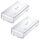 thumbnail image 1 of Soporte para huevos de dos pisos para refrigerador, contenedor de almacenamiento de huevos, bandejas para huevos para refrigerador de, 1 of 8