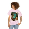 thumbnail image 4 of T-Shirt Heavy Cotton Unisex Tahiti Tropical Knolling Abstract Art 005, 4 of 5