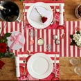 thumbnail image 4 of Boovnll Valentines Day Table Runner, 13x71" Valentine's Day Printing Table Runner, Valentines Table Runner for Holiday Kitchen Dining Table, Party Decor, Valentines Day Decorations, 4 of 6