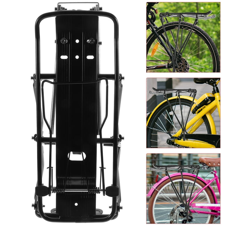 Bike Rack Touring Carrier for Disc Brake Non Disc Brake Mount Fat Tire Bikes Frame Mounted Walmart