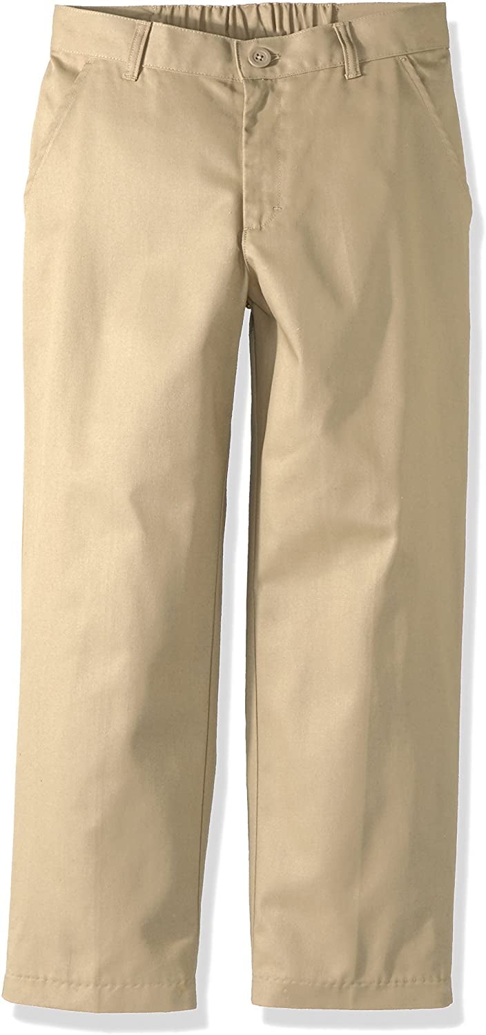 boys husky khaki pants