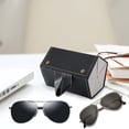 thumbnail image 4 of Estuche organizador de gafas de sol Baoblaze plegable colgante negro, 4 of 7