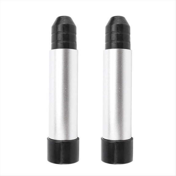2PCS Outboard Transom Saver Aluminum Alloy Rubber Boat Motor Transom Support for Outboards Motor Trim Tilt Systems,2 x Outboard Motor Support,Black & Silver
