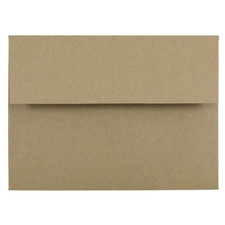 UPC: 0701936230812 | JAM Paper & Envelope A6 Premium Invitation Envelopes  4 3/4 x 6 1/2  Brown Kraft Paper Bag  250/Box