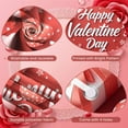 thumbnail image 3 of Red Heart Valentine's Day Banner Pink Theme Love Display Polka Dot Gift Box Heart Backdrop for Romantic Party Valentine's Celebration Couples Gathering, 3 of 8