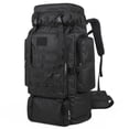 thumbnail image 1 of Large Capacity Hiking Backpack Camping Rucksack Canvas Trekking Backpack, 1 of 7